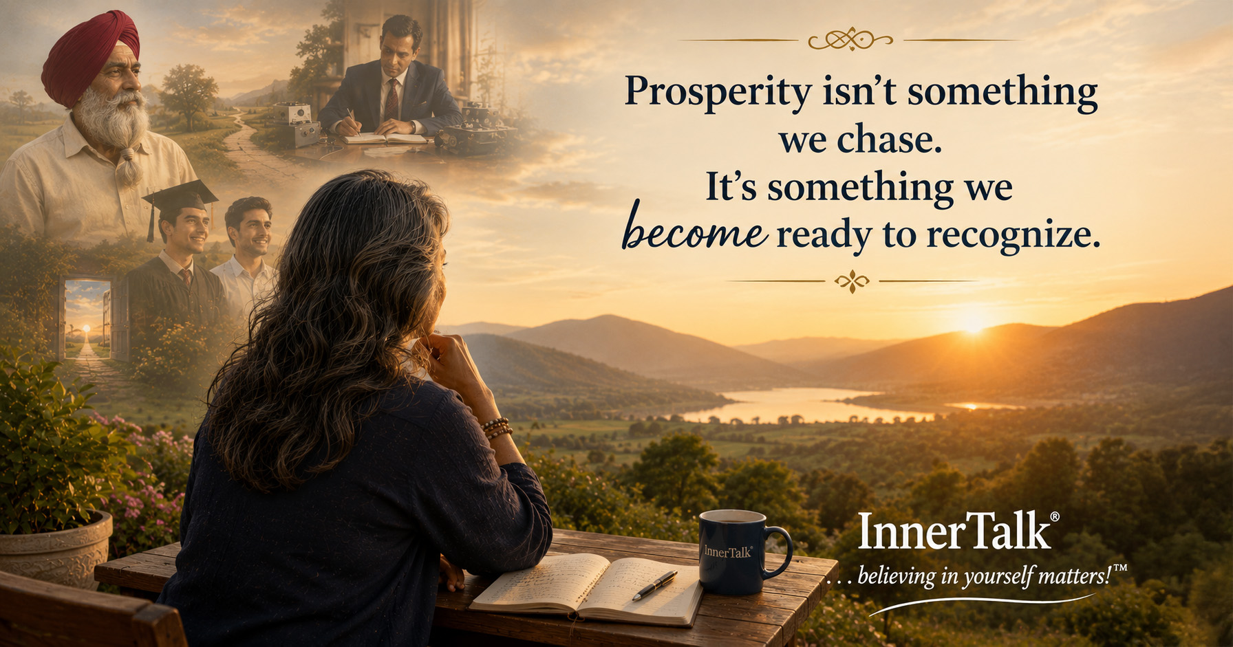 Prosperity isn't something we chase. It's something we become!